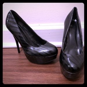 Beautiful zebra heels